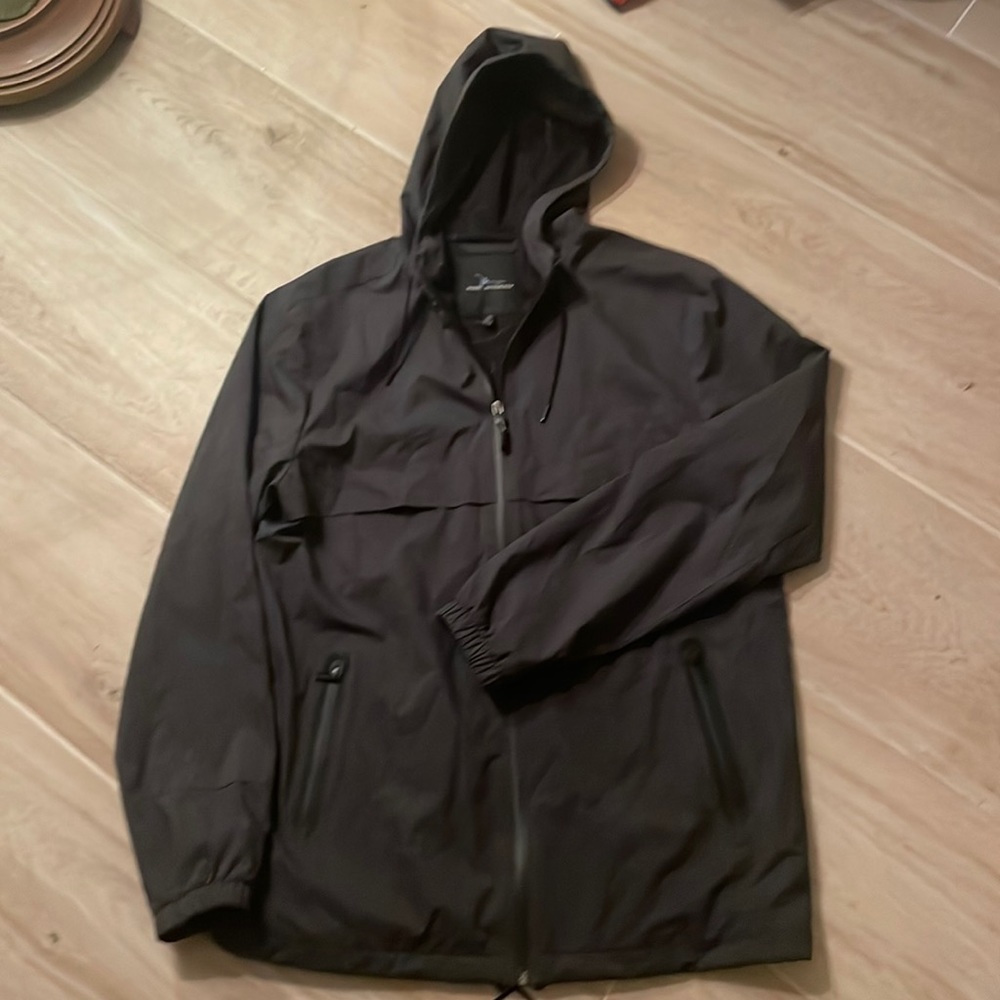 Mark Anthony Lightweight Hooded Jacket Medium